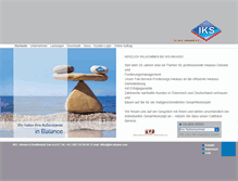 Tablet Screenshot of iks-inkasso.com